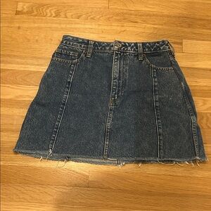 Vintage Abercrombie Denim Blue Skirt